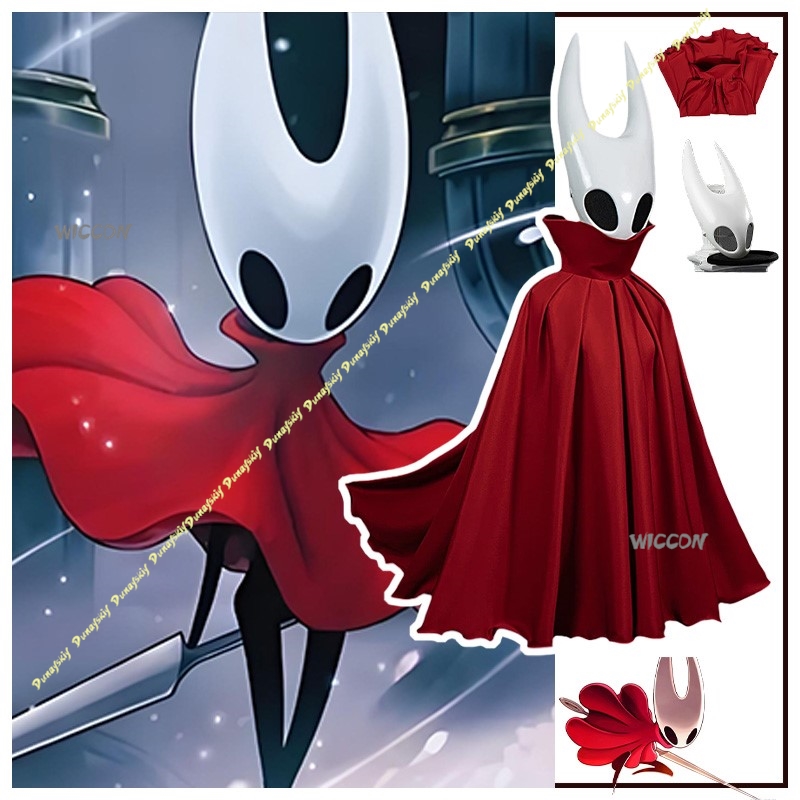Anime Cosplay Mask - Cosplay Costumes Game Suit Hollow Knight