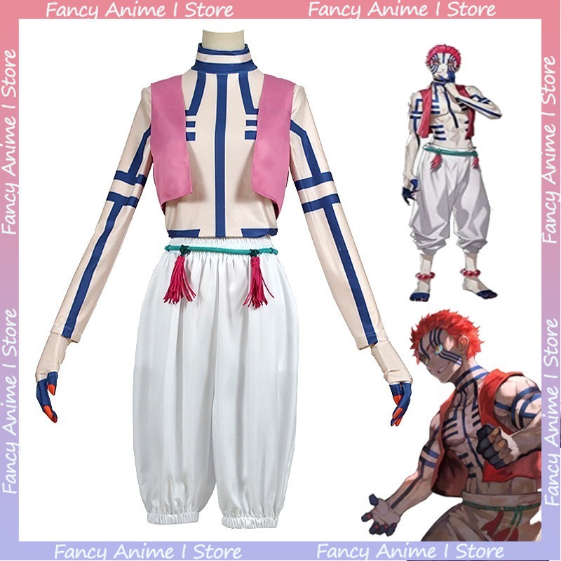 Anime Cosplay To Buy - Anime Akaza Copsplay Costume Handsome Adult