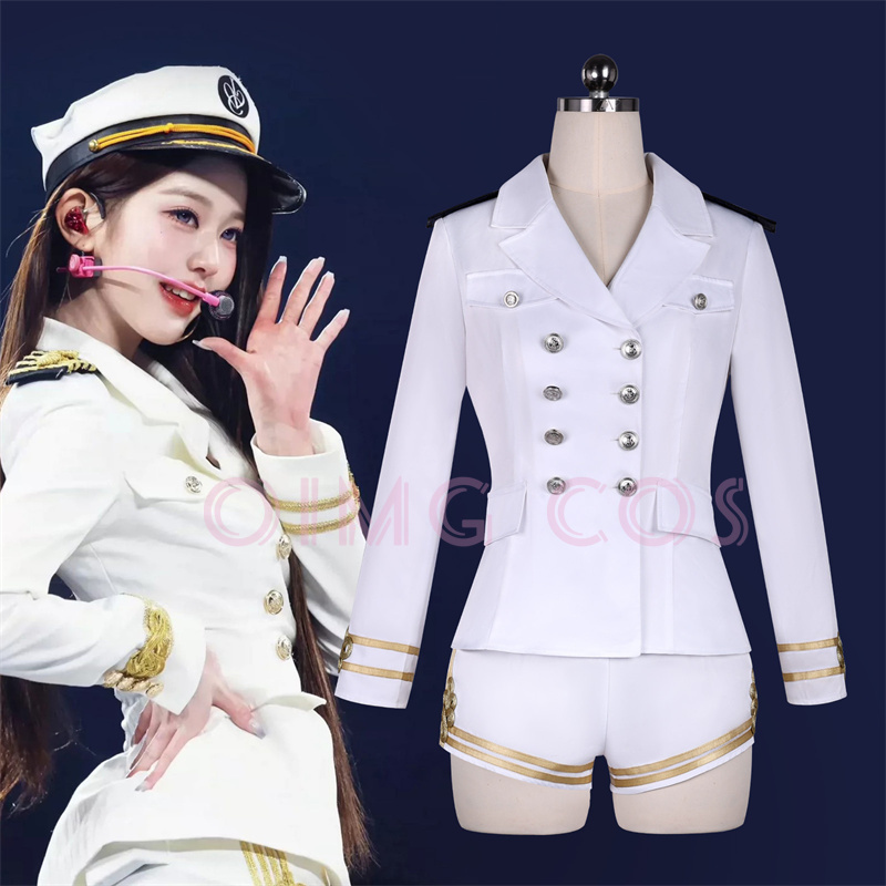 Women Anime Cosplay - Jang Wonyoung Cosplay Costume Carnival Uniform