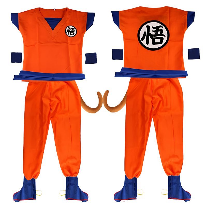 Halloween Goku Adult Kids Suit - огляд і ціна Kids Cosplay Anime