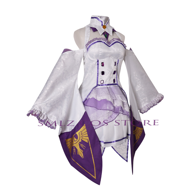 Emilia Cosplay Anime Re Zero K - огляд і ціна Women Anime Cosplay