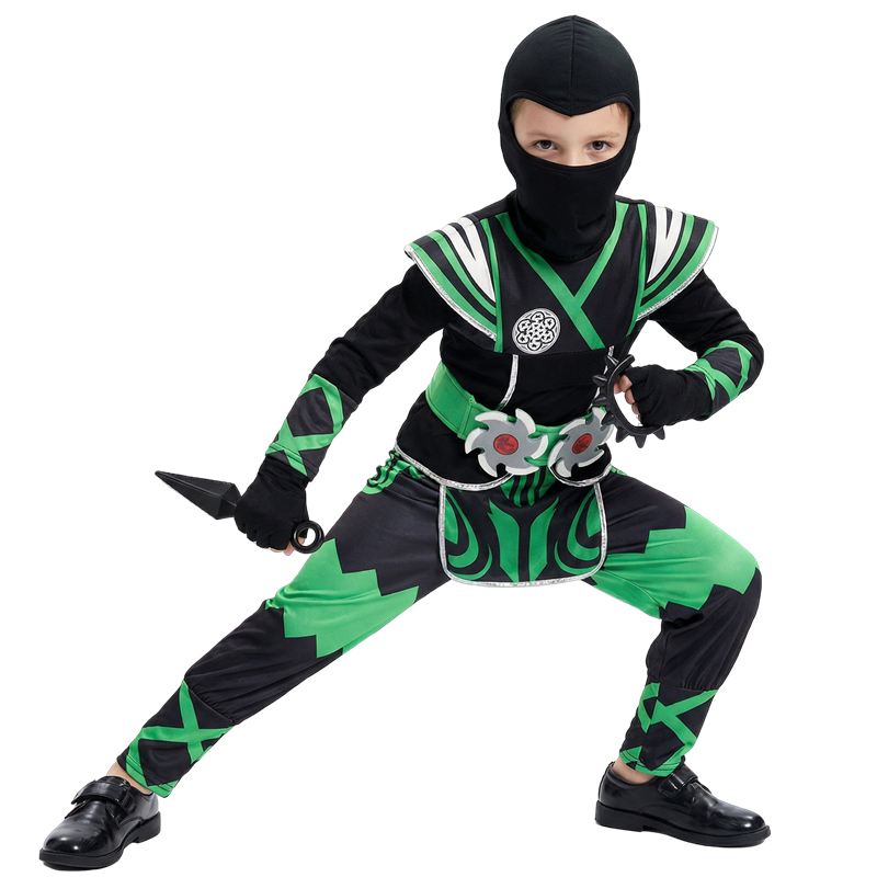 Japanese Ninja Costume Set for - огляд і ціна Kids Cosplay Anime