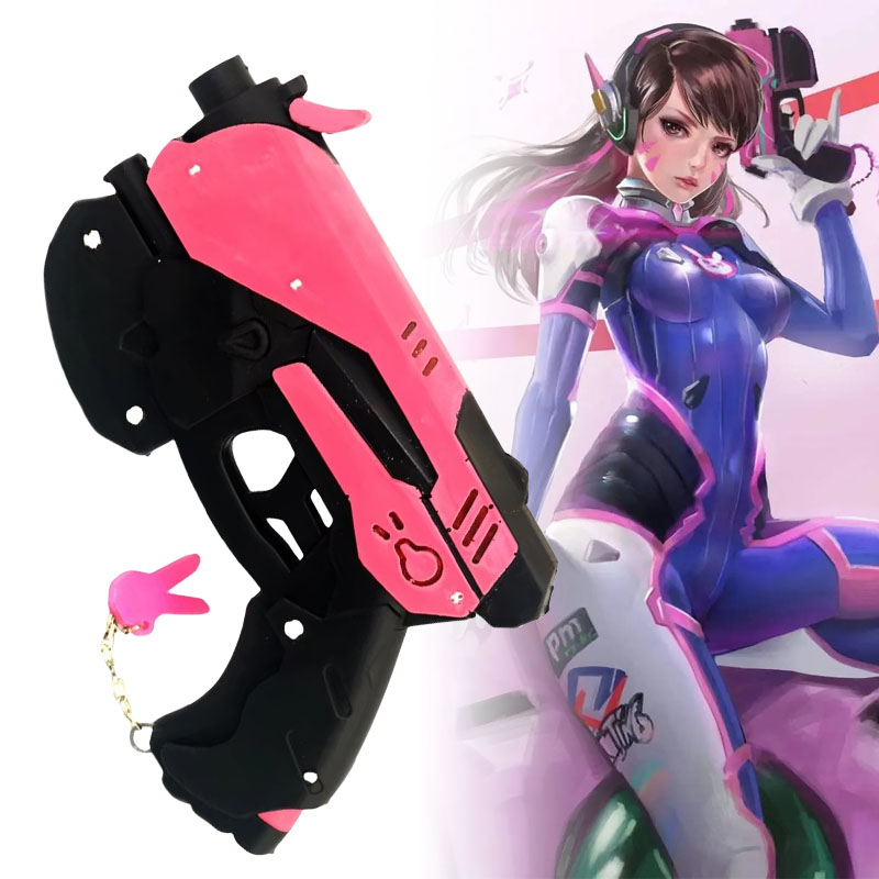 Real Size D.Va Pistol Gun Weap - огляд і ціна Anime Cosplay Real