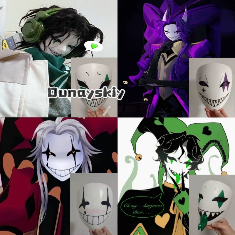 Anime Game Circus Cosplay Cost - огляд і ціна Anime Cosplay Mask