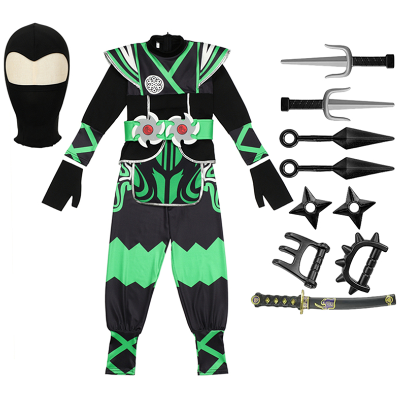 Green Ninja Costume for Kids w - огляд і ціна Anime Cosplay To Buy