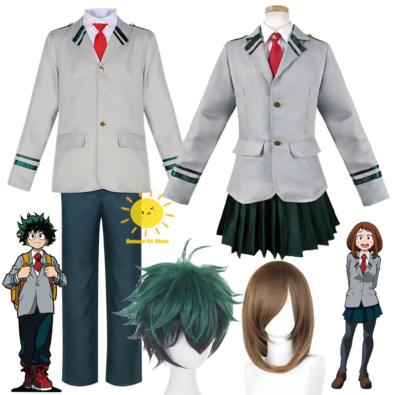 Anime Midoriya Izuku Ochaco Ur - огляд і ціна Anime Cosplay To Buy