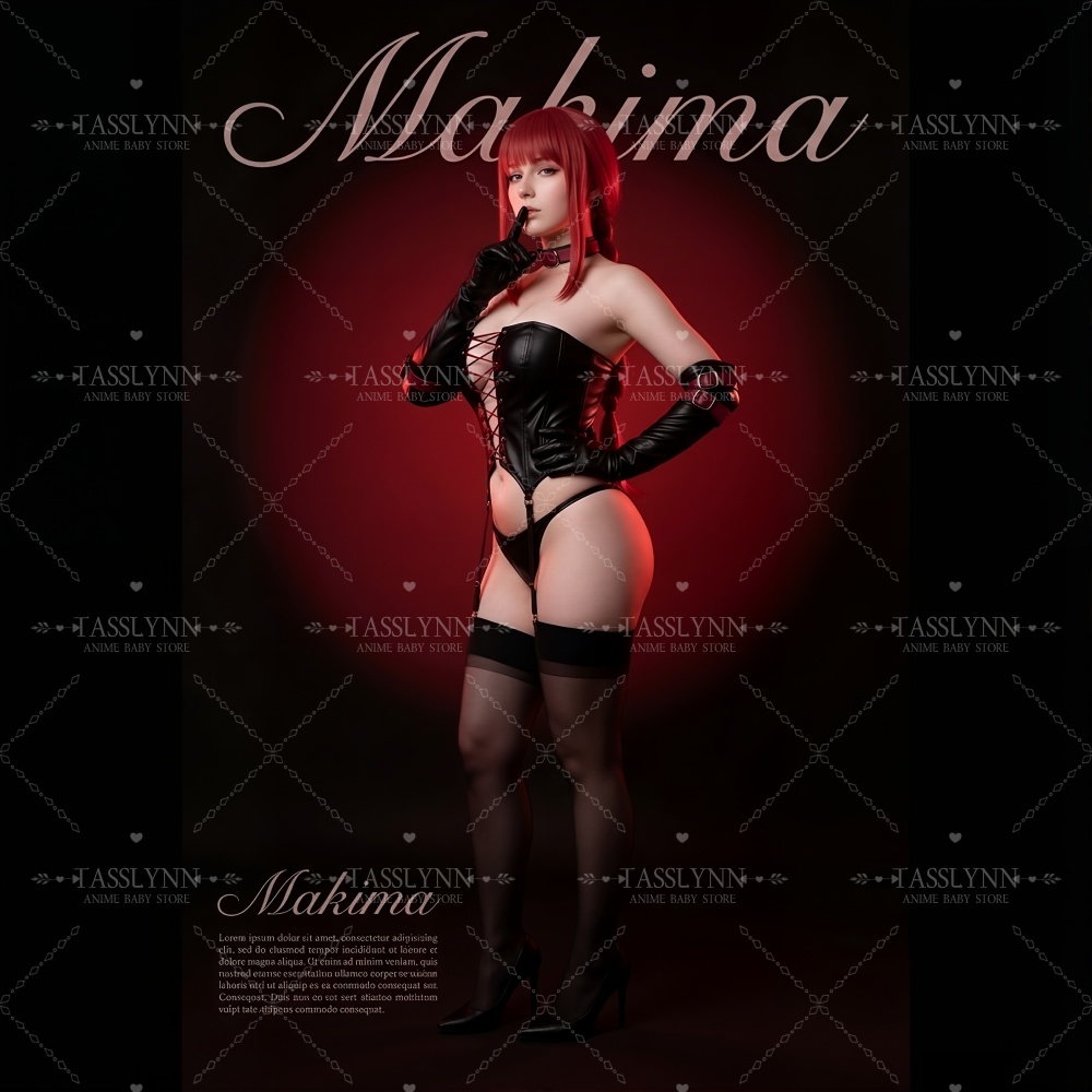Makima Cosplay Costume Black R - огляд і ціна Anime Cosplay Makima