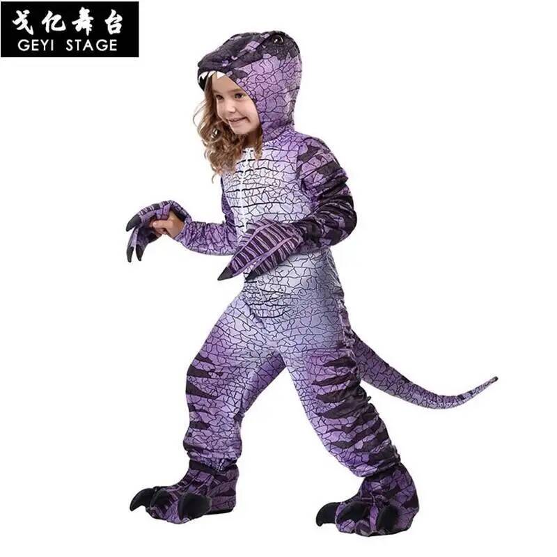 Raptor Halloween new Purple Ra - огляд і ціна Kids Cosplay Anime