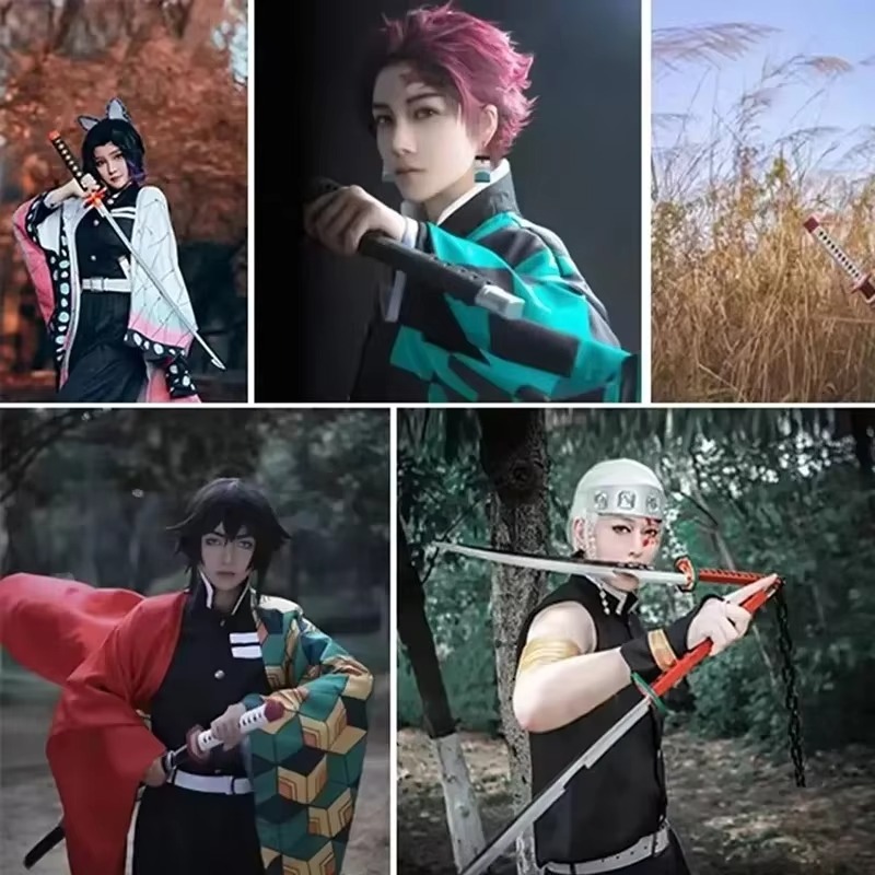 41in/104cm Demon Slayer Katana - огляд і ціна Anime Cosplay Real